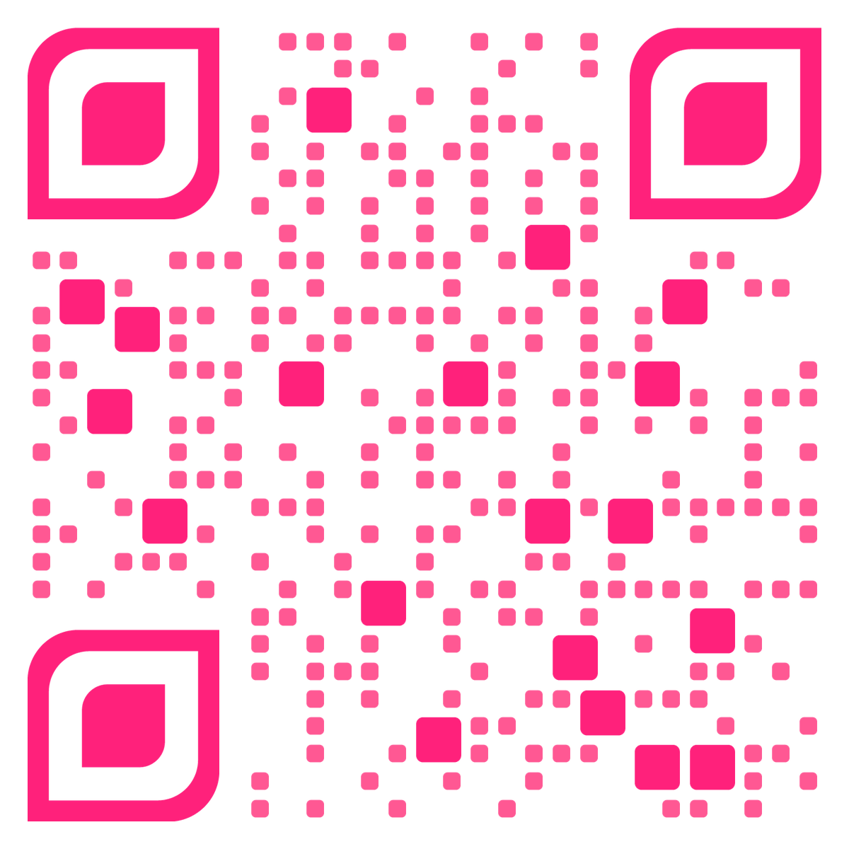 粉色半圆角基础几何圆角方形----二维码生成器-undefined-undefined