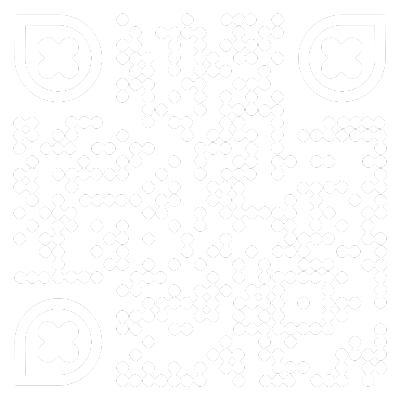 圆角十字蝶形菱形黑白闪光二维码生成器-平面静态-无背景码