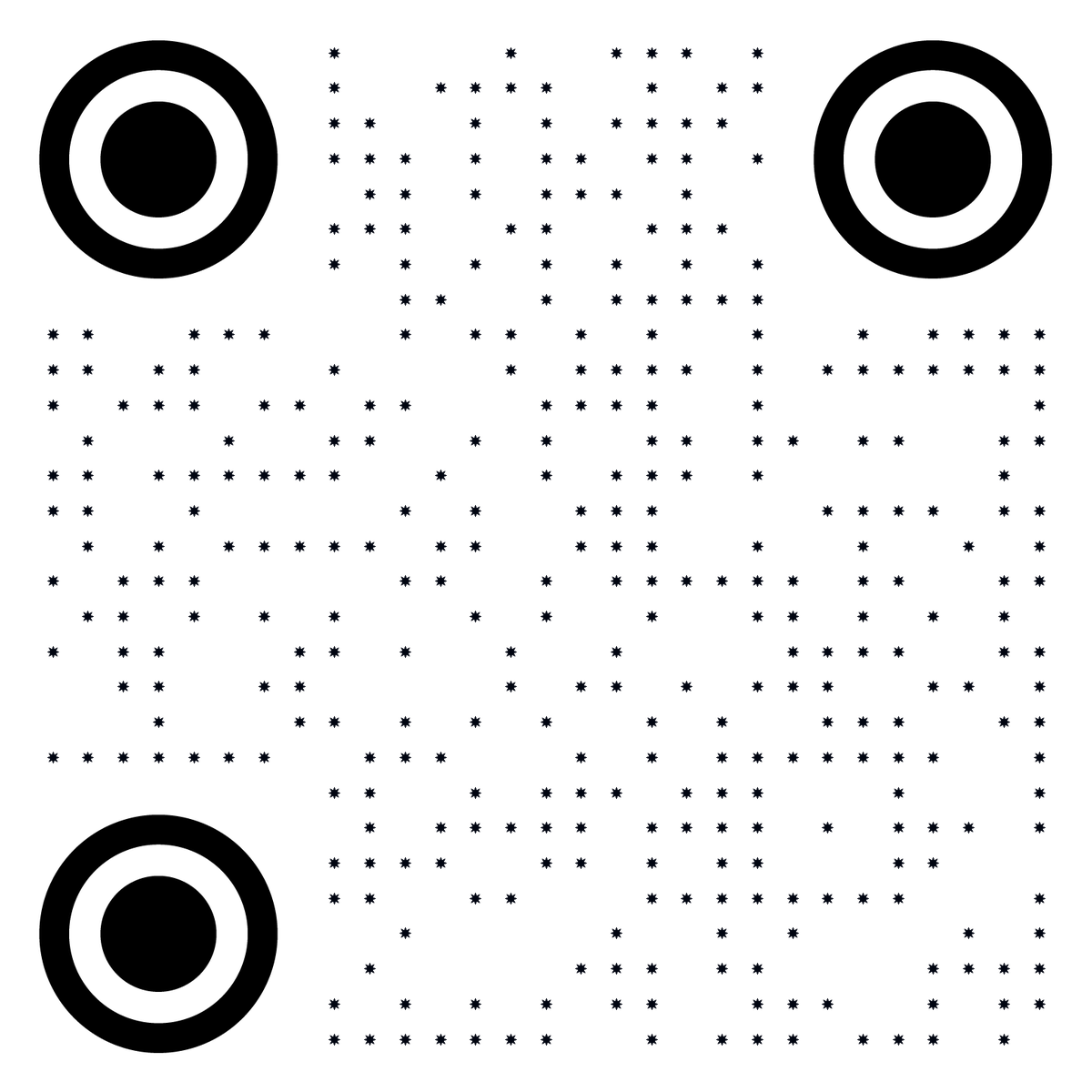 摩羯座十二星座创意头像防限流定制二维码生成器-平面静态-无背景码