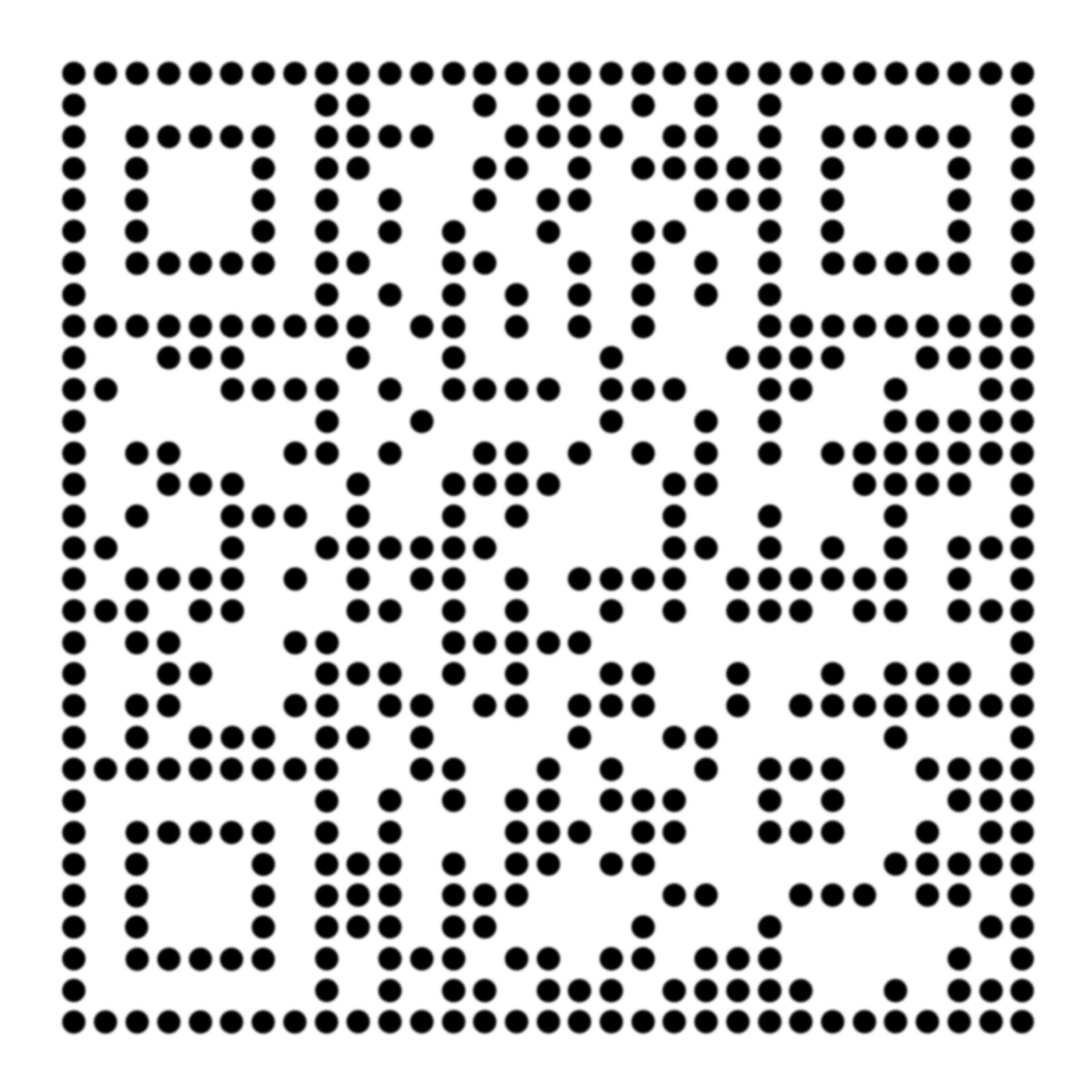 黑白棋盘格简约单码二维码生成器-平面静态-正方形码
