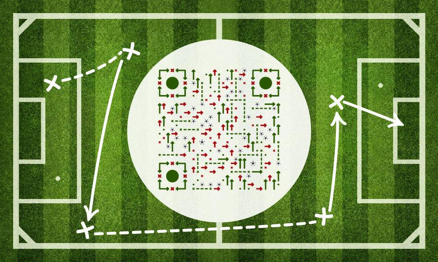 足球运动二维码生成器-平面静态-公众号图