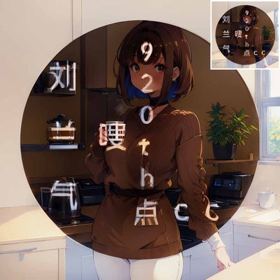 抖头咖啡时光AI艺术字-第九工场字体生成器