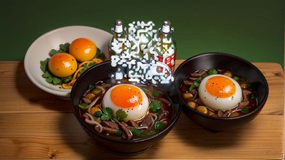 打卤面二维码生成器-主页背景-AI