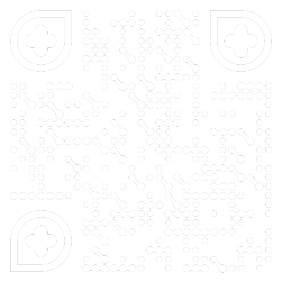 纯白色效果隐藏二维码 随机边角图形二维码生成器-平面静态-无背景码